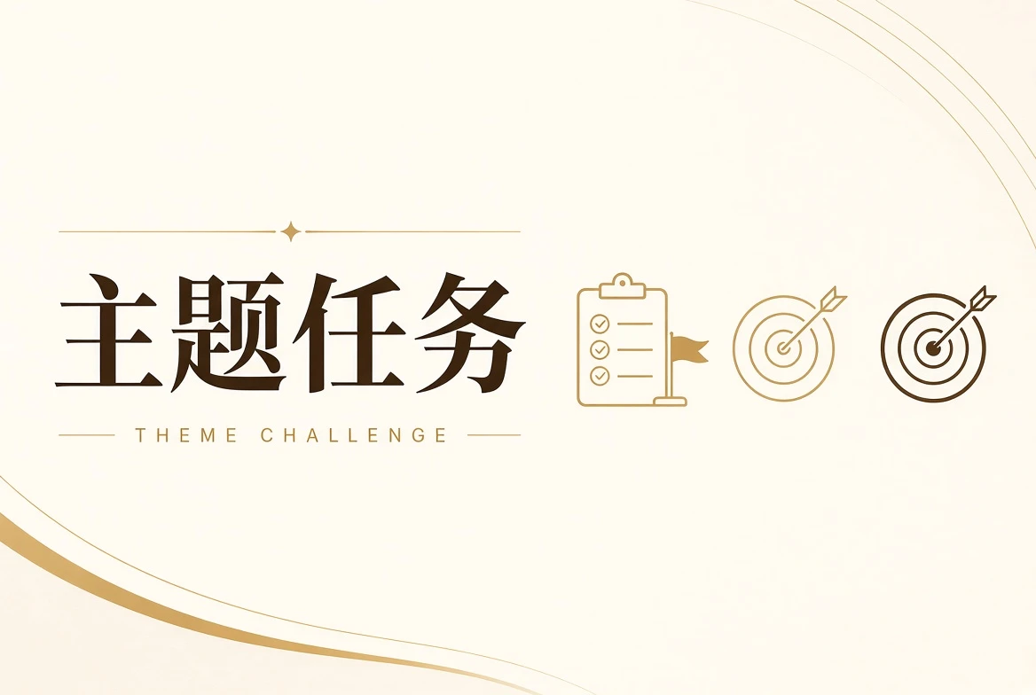 主题课任务说明